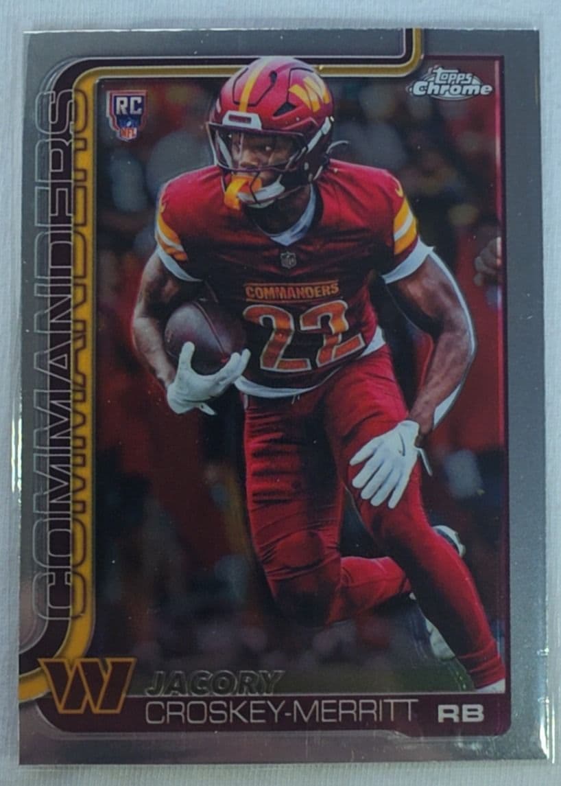 Jacory Croskey-Merritt 2025 Topps
