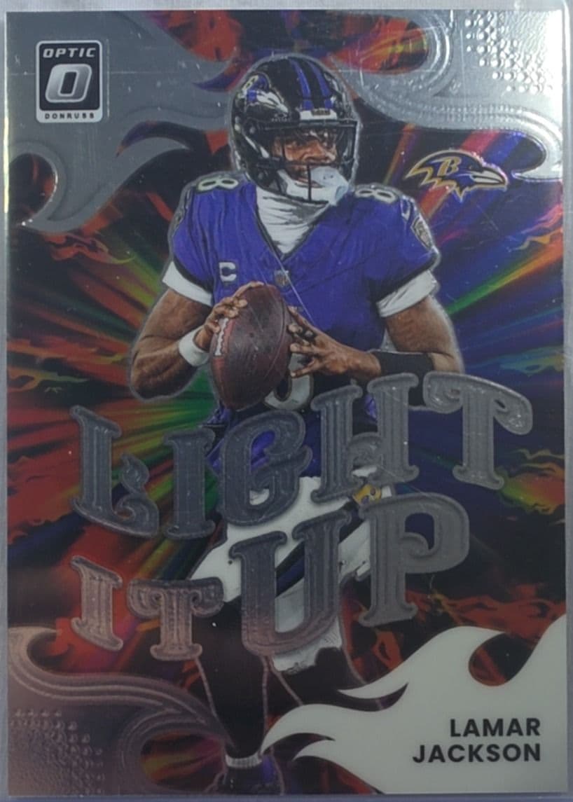 Lamar Jackson 2025 Optic Light it Up