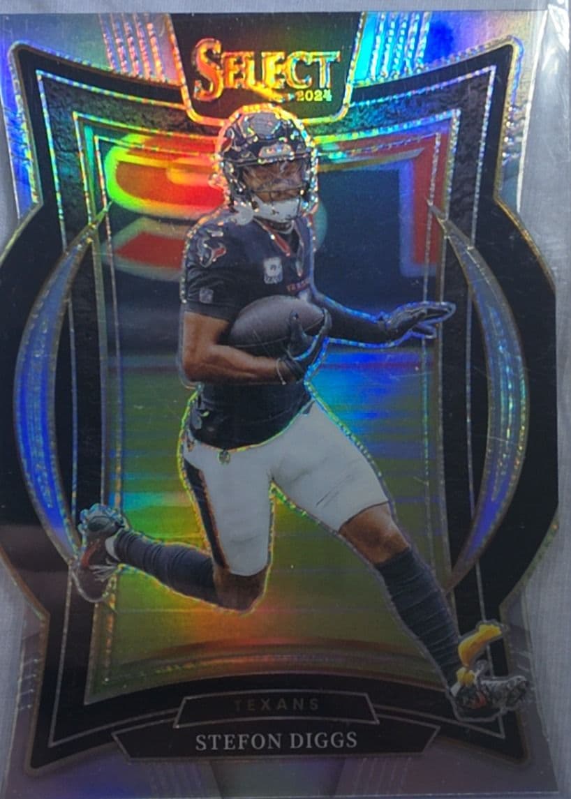 Stefon Diggs 2024 Select Die Cut Silver