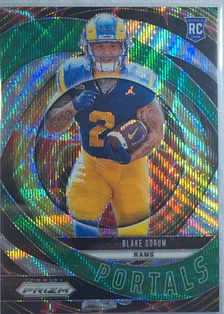Blake Corum 2024 Prizm Portals