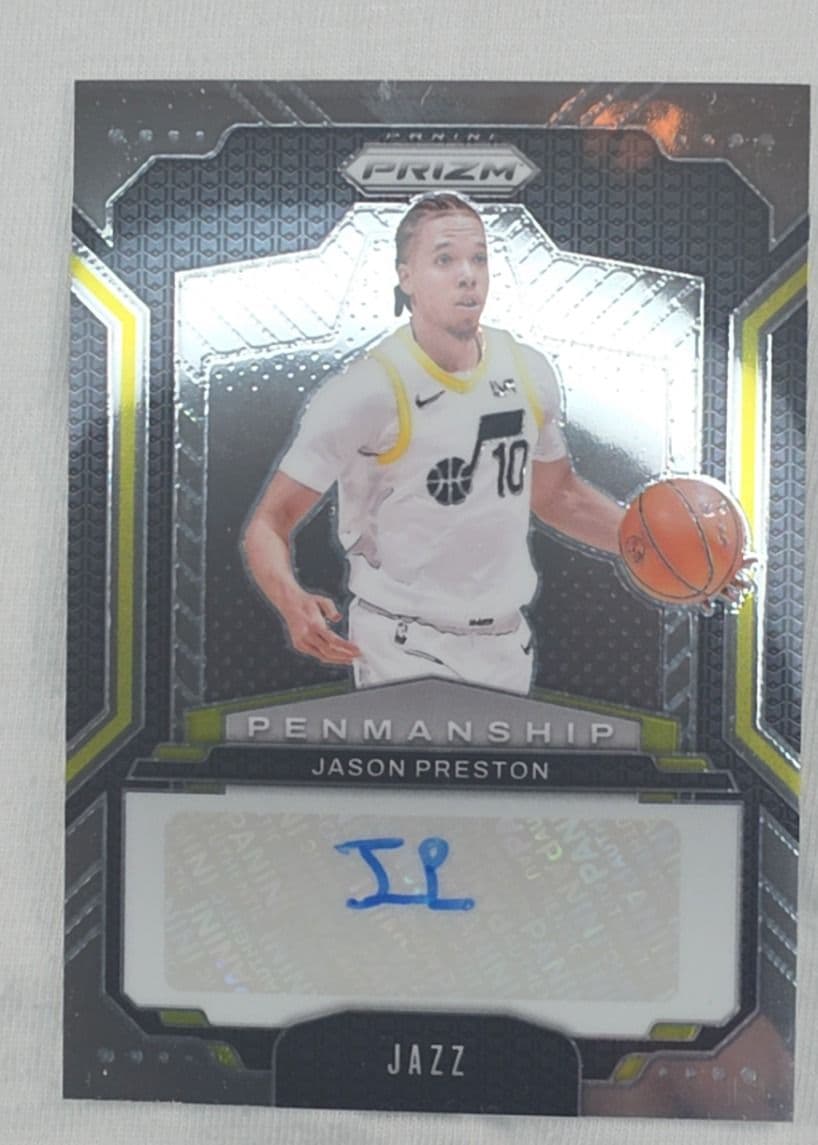 Jason Preston 2024 Prizm Penmanship