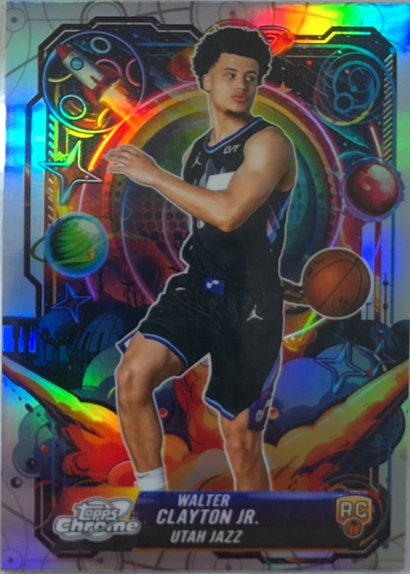 Walter Clayton Jr 2026 Topps Cosmic Propulsion Refractor