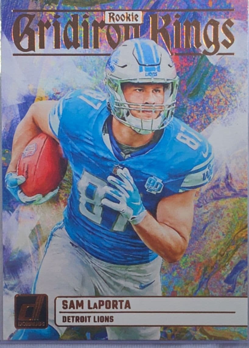 Sam LaPorta 2023 Donruss Gridiron Kings