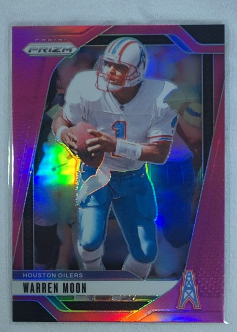 Warren Moon 2024 Prizm Pink