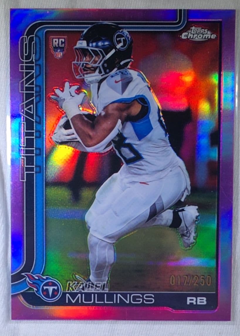 Kalel Mullings 2025 Topps Chrome Pink