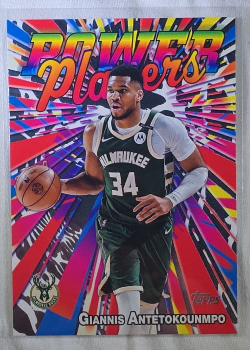 Giannis Antetokounmpo 2025 Topps Power Players
