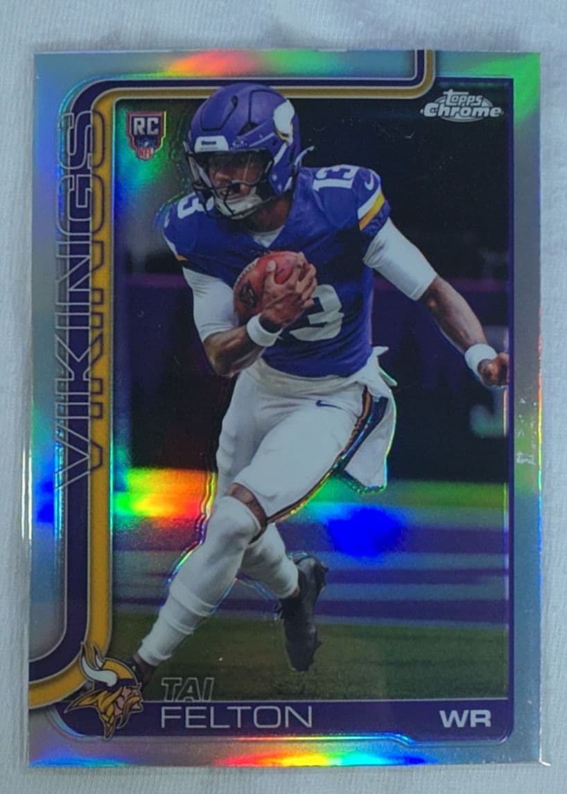 Tai Felton 2025 Topps Refractor